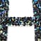 12 Pack: Black AB Letter Bling Sticker by Recollections®
